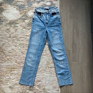 ZARA straight leg jeans